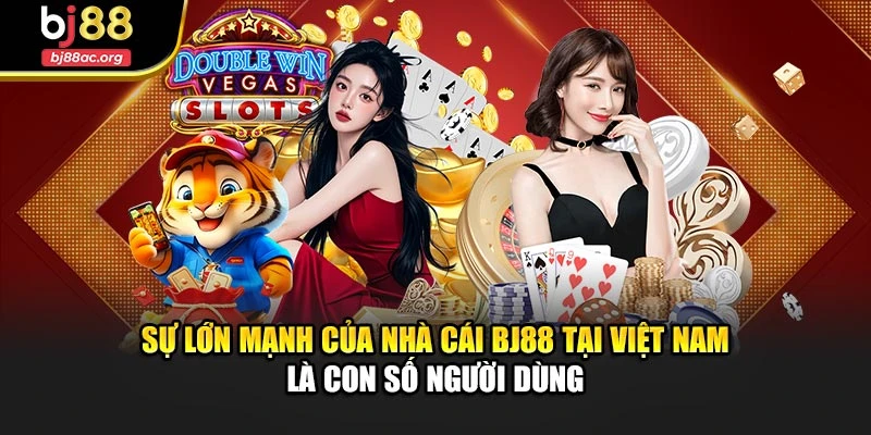 Sự lớn mạnh của Nhà cái BJ88 tại Việt Nam là con số người dùng